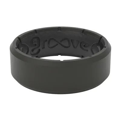 Groove Life Edge Silicone Ring, Black